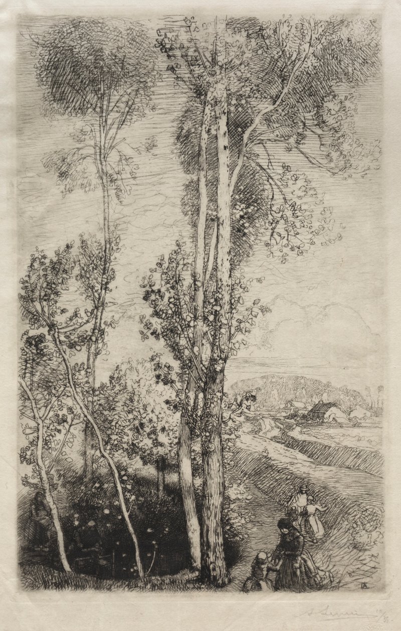 La Petite Mare，1908年。 作者 奥古斯特·路易斯·勒佩尔