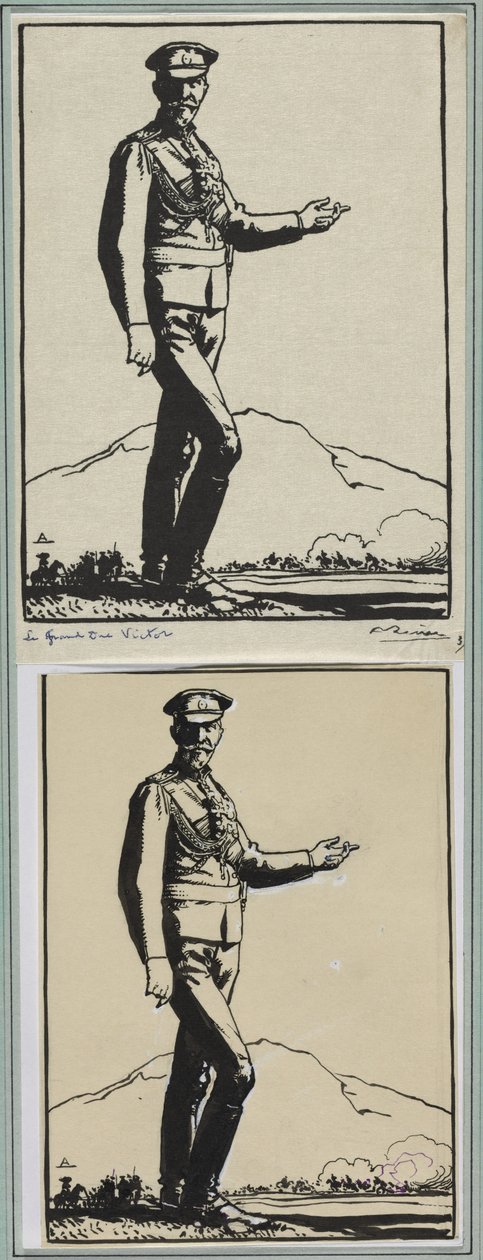 维克多大公，1914年。 作者 奥古斯特·路易斯·勒佩尔
