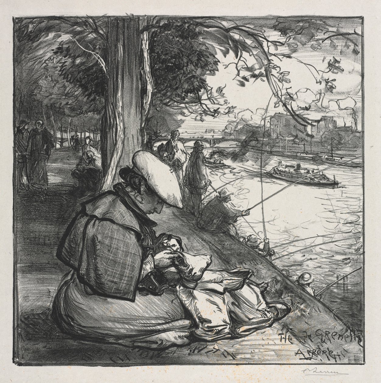 格林内尔岛，1898年。 作者 奥古斯特·路易斯·勒佩尔