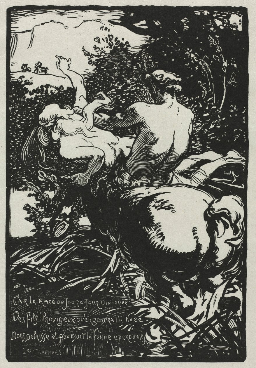 半人马座，1896年。 作者 奥古斯特·路易斯·勒佩尔
