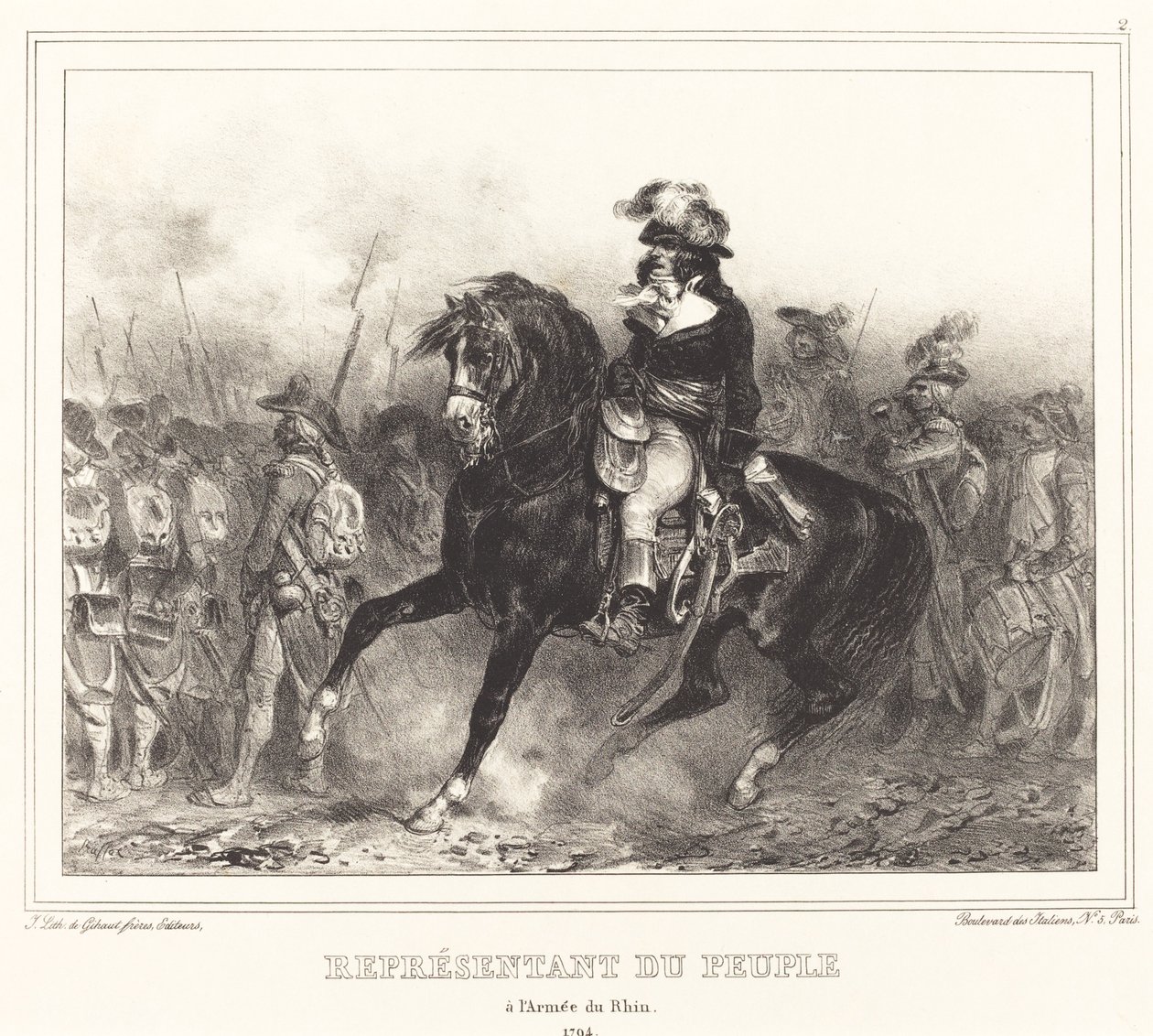 人民代表(Representant du Peuple) 作者 奥古斯特·拉菲特（Auguste Raffet）