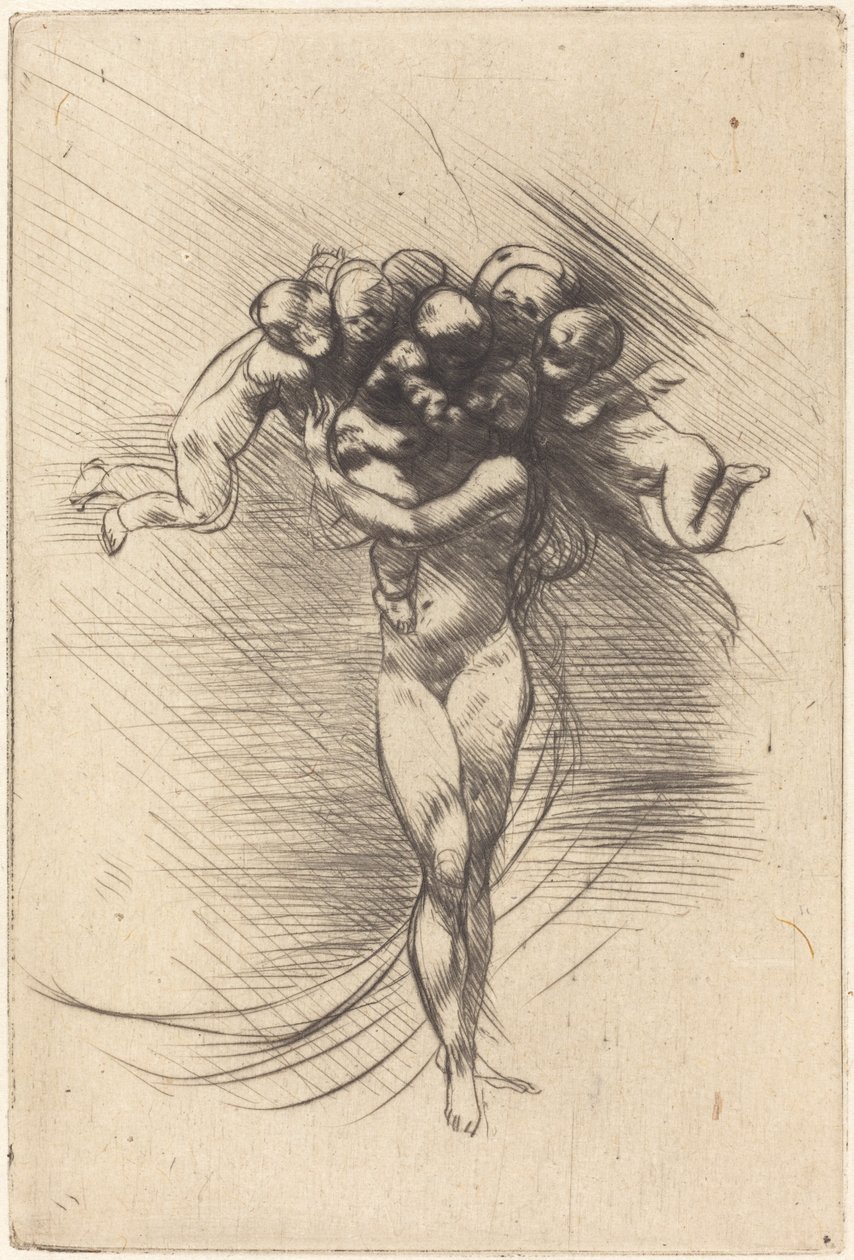 春天的寓意 作者 奥古斯特·罗丹（Auguste Rodin）