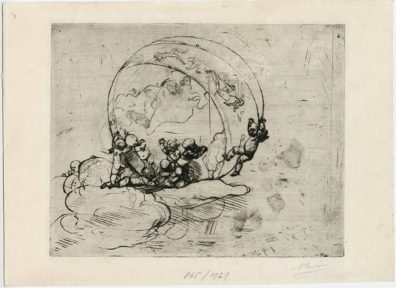 丘比特，指引世界 作者 奥古斯特·罗丹（Auguste Rodin）