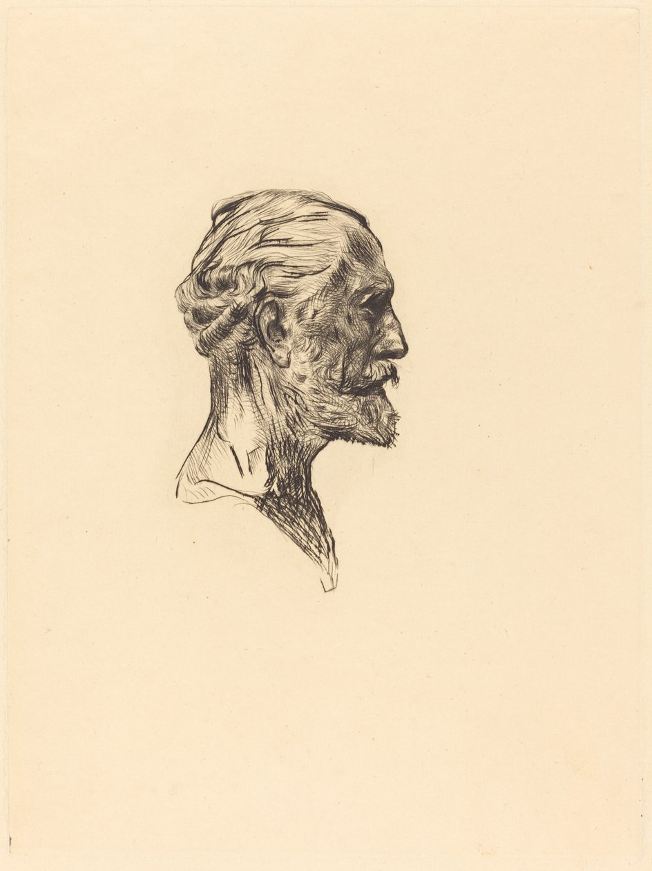 安东尼-普鲁斯特，1885年。 作者 奥古斯特·罗丹（Auguste Rodin）