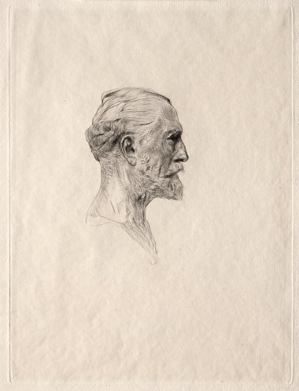 安东宁·普鲁斯特（Antonin Proust），1885年。 作者 奥古斯特·罗丹（Auguste Rodin）