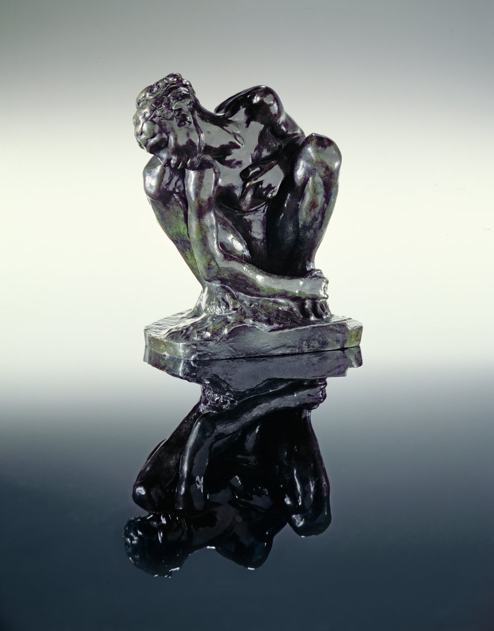 蹲伏裸体 作者 奥古斯特·罗丹（Auguste Rodin）