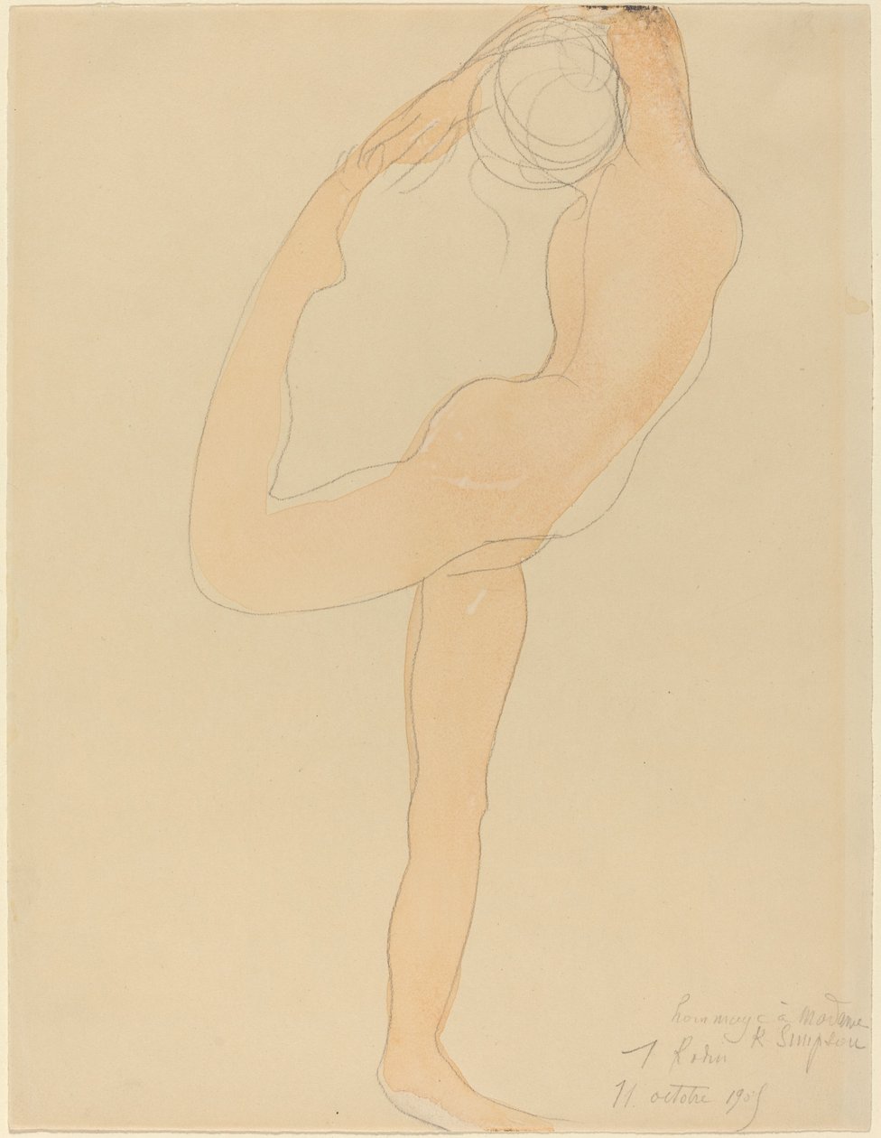 舞蹈图 作者 奥古斯特·罗丹（Auguste Rodin）