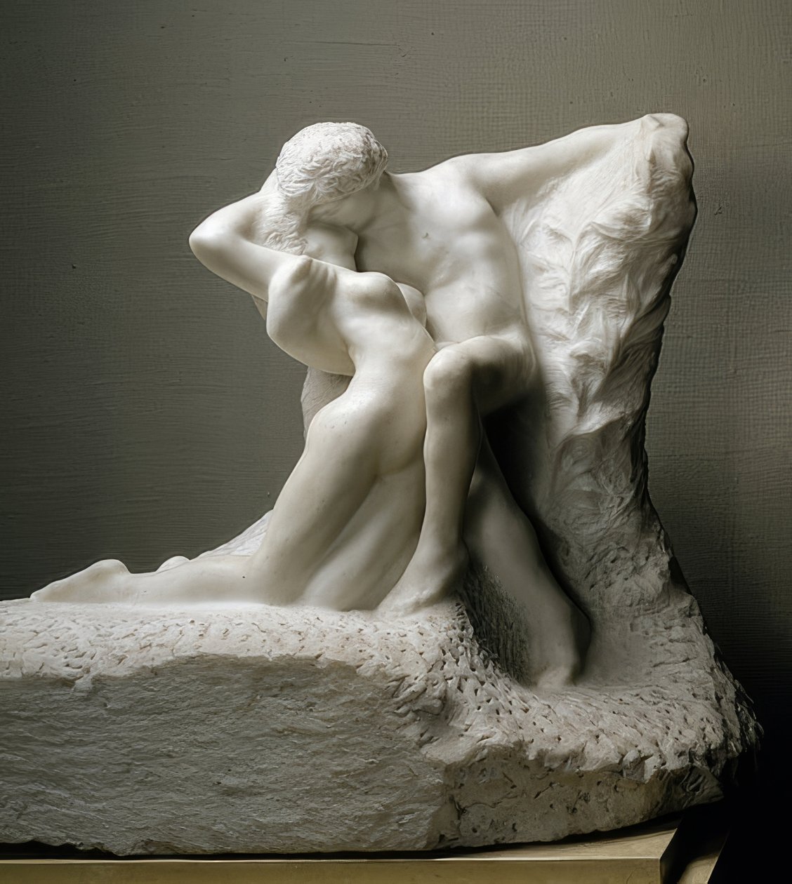 永恒的春天。 20世纪初 作者 奥古斯特·罗丹（Auguste Rodin）