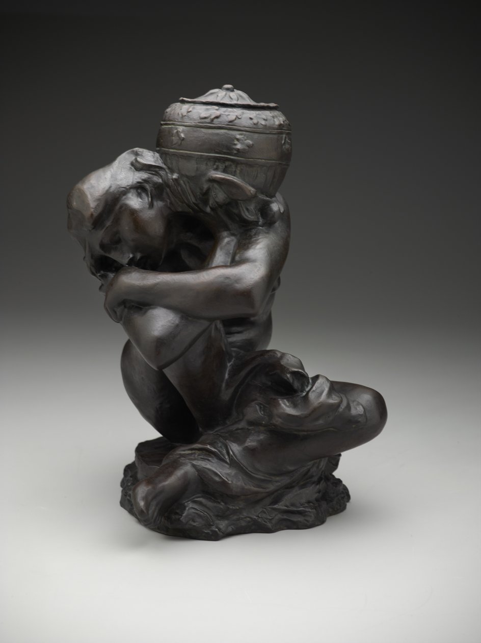 堕落的女象柱背着Ur 作者 奥古斯特·罗丹（Auguste Rodin）