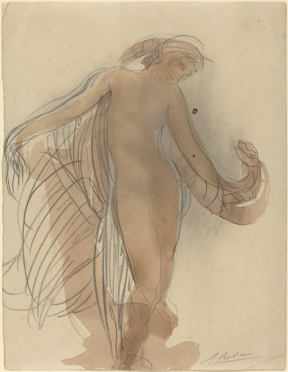 图为面向前方 作者 奥古斯特·罗丹（Auguste Rodin）
