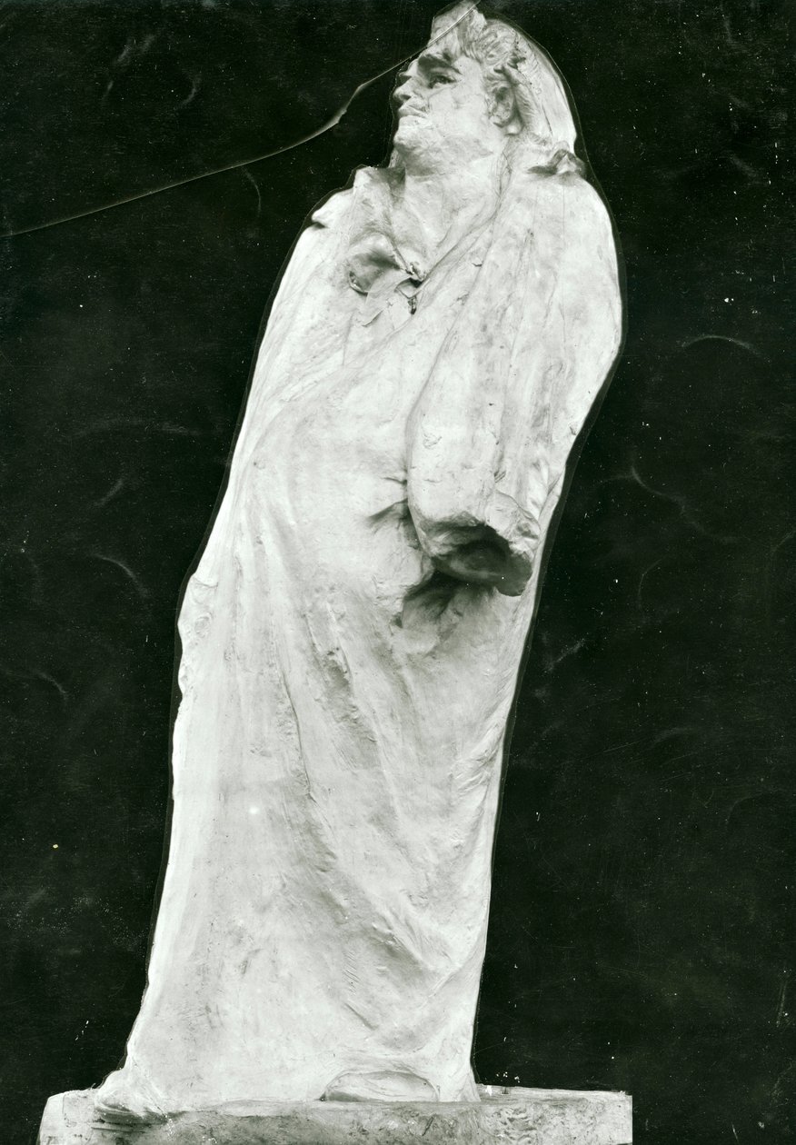 法国作家HonorédeBalzac，1897年 作者 奥古斯特·罗丹（Auguste Rodin）