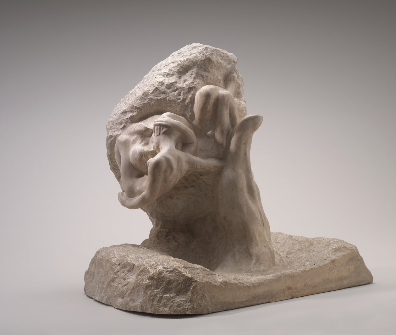 上帝之手，1898年之前的模型，1903年之前铸造。 作者 奥古斯特·罗丹（Auguste Rodin）