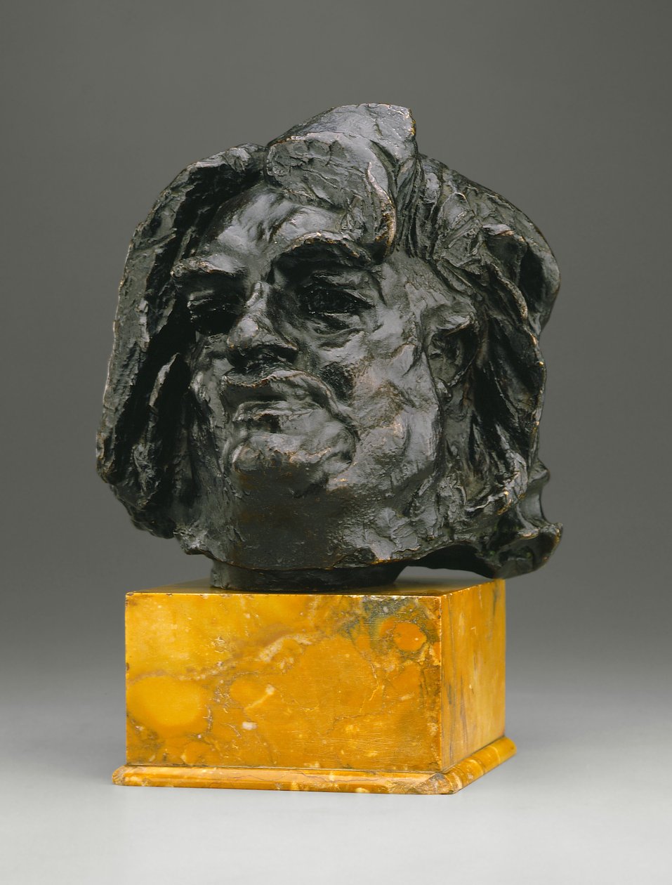 巴尔扎克的头 作者 奥古斯特·罗丹（Auguste Rodin）