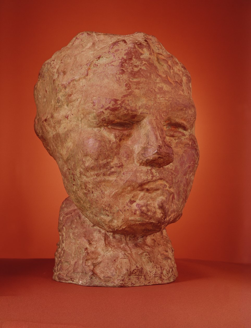 Iris的头，1890年（青铜） 作者 奥古斯特·罗丹（Auguste Rodin）