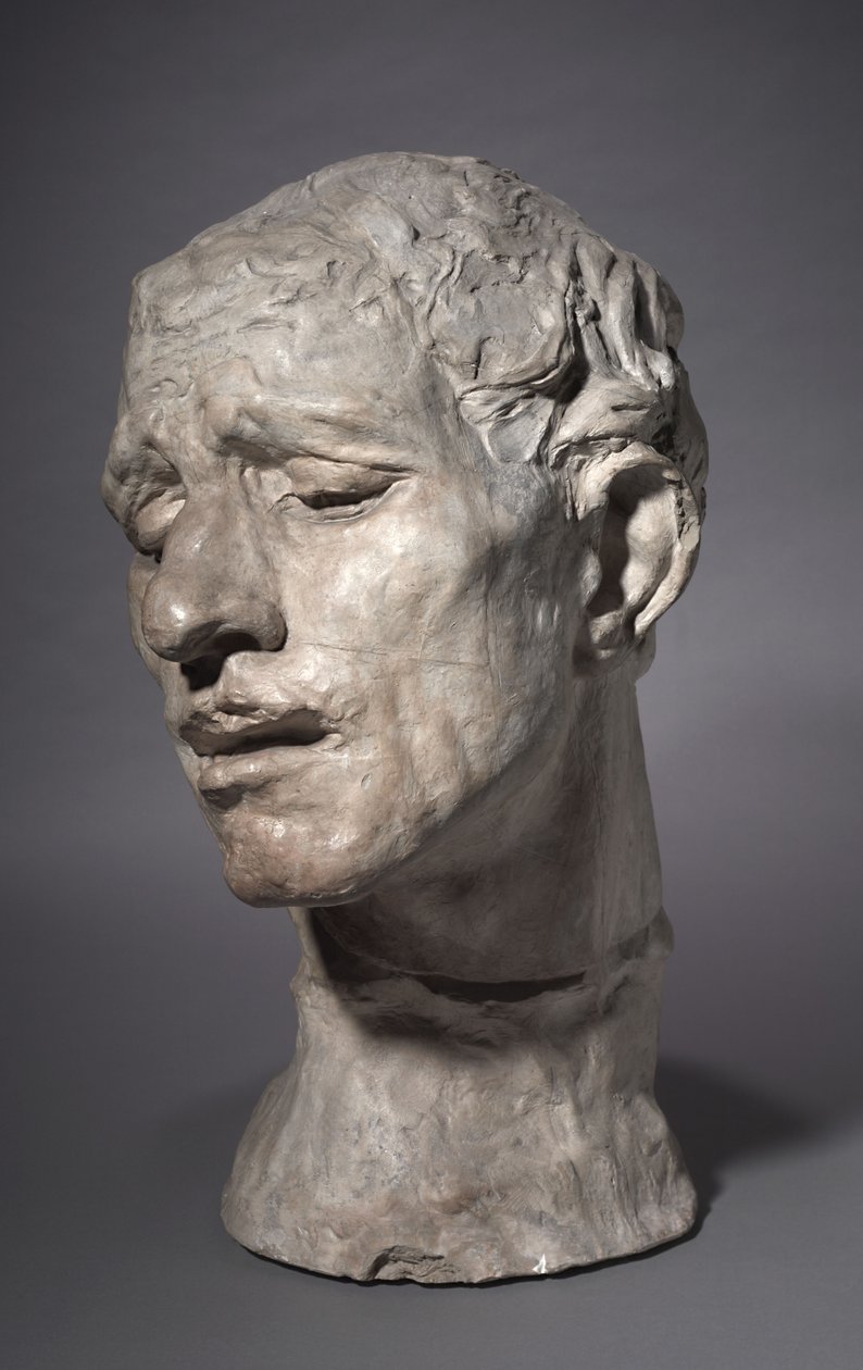 皮埃尔·德·维桑特（Pierre de Wissant）的英雄团长，加来城堡之一，1886年 作者 奥古斯特·罗丹（Auguste Rodin）