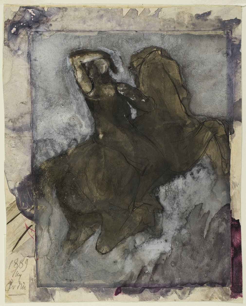 骑兵（1889） 作者 奥古斯特·罗丹（Auguste Rodin）