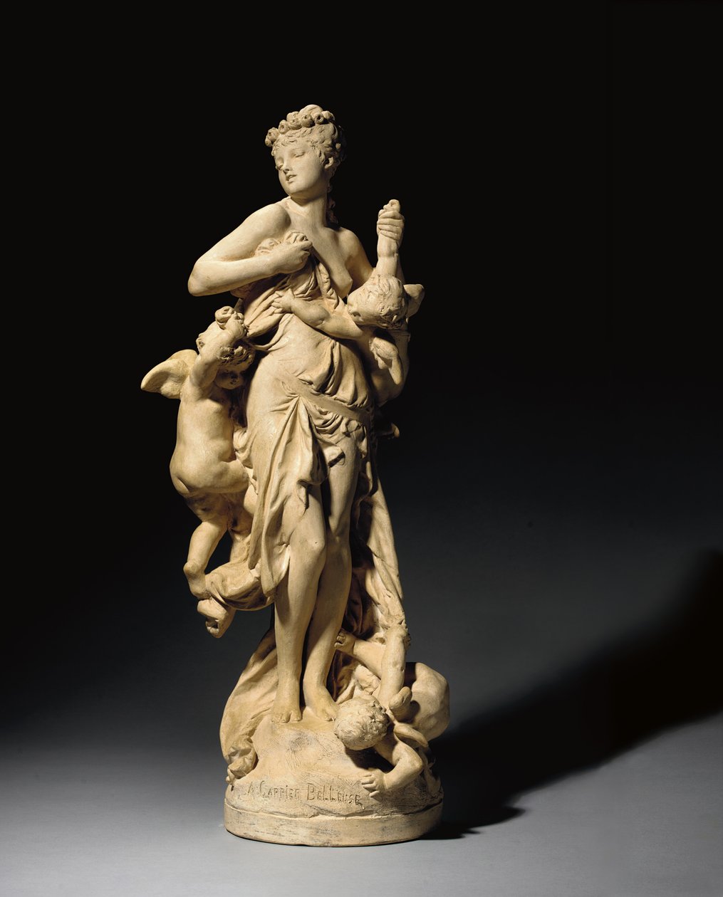 被爱折磨的纯真；天真烂漫的爱，1871年； 1900年 作者 奥古斯特·罗丹（Auguste Rodin）