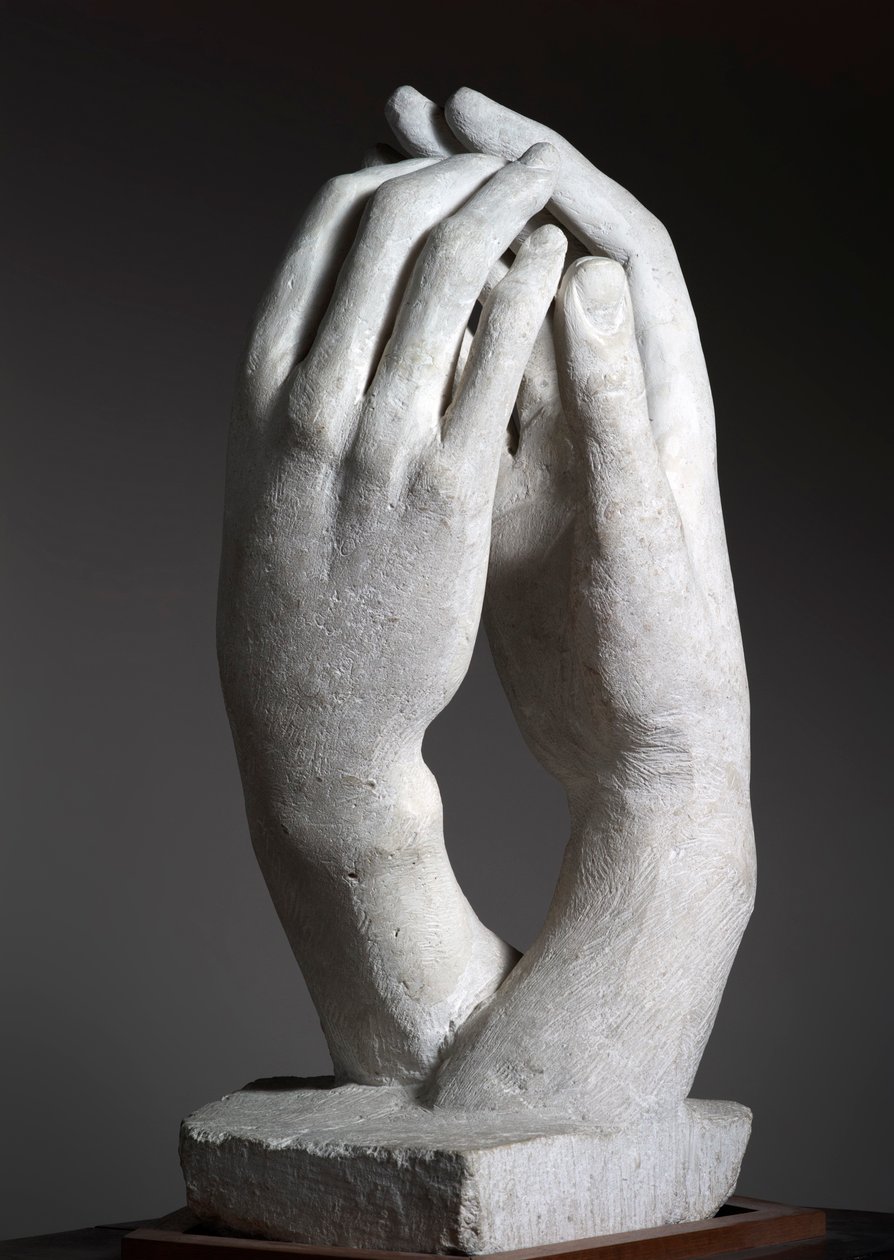 大教堂，1908年。 作者 奥古斯特·罗丹（Auguste Rodin）