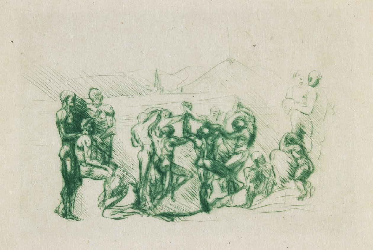 拉朗德，c.1883-84 作者 奥古斯特·罗丹（Auguste Rodin）