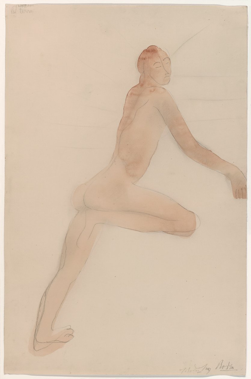 离开地球 作者 奥古斯特·罗丹（Auguste Rodin）