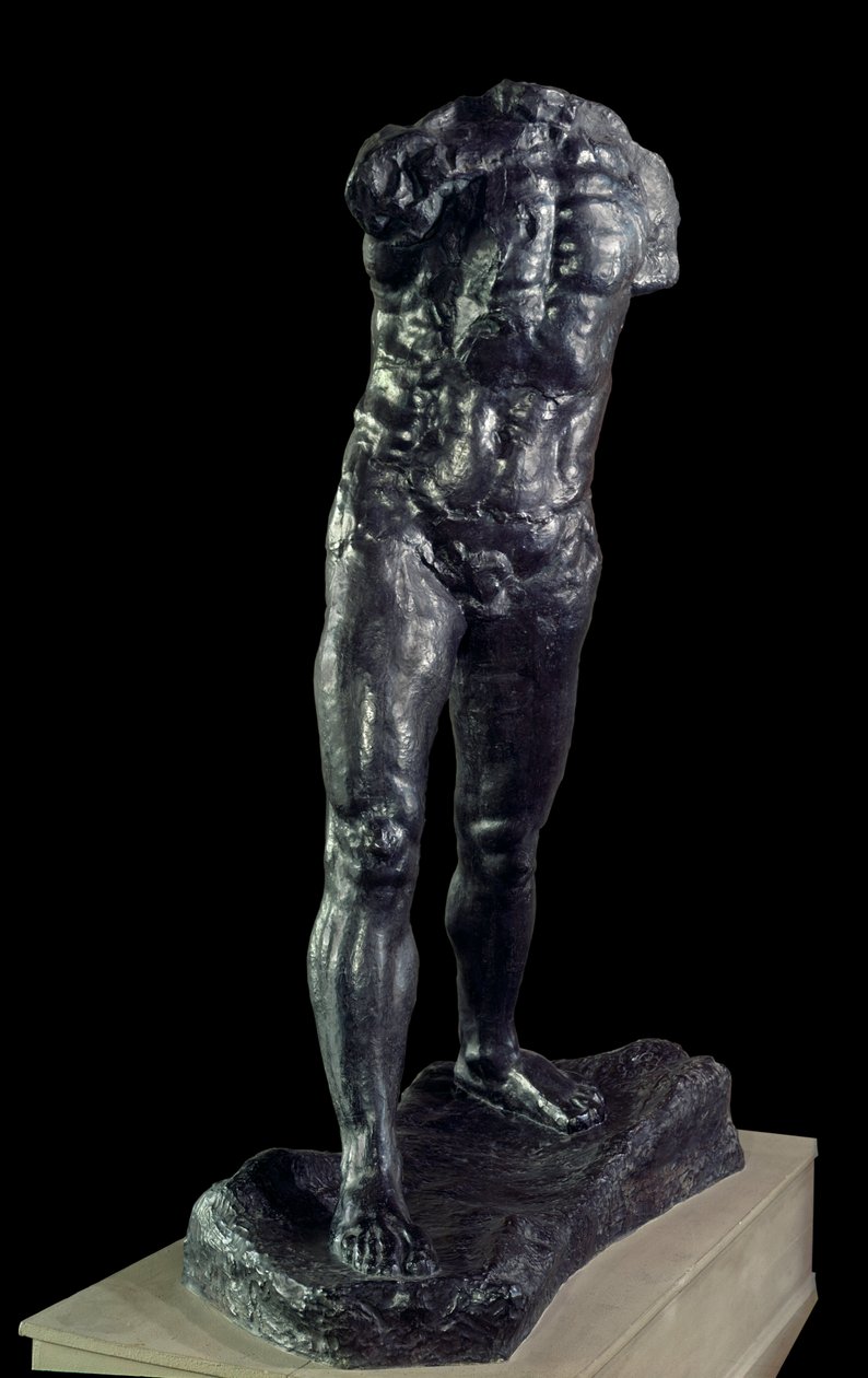 奥古斯特·罗丹（Auguste Rodin，1840-1917）的《行尸走肉》青铜雕塑，1905 年巴黎罗丹博物馆。 作者 奥古斯特·罗丹（Auguste Rodin）