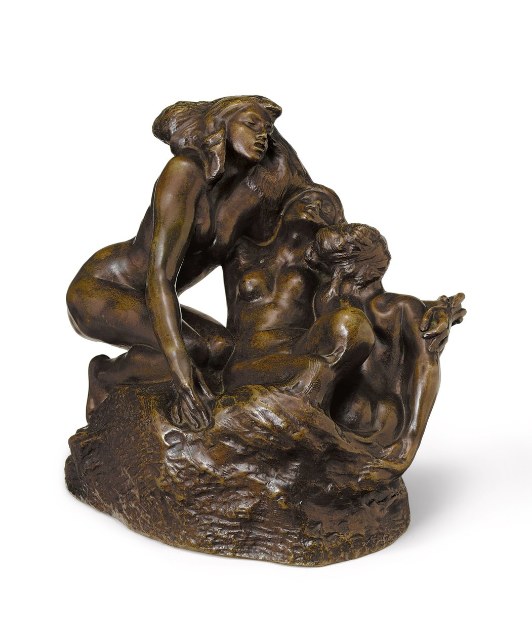 Nereids或三个警报器，1887年； 1899年 作者 奥古斯特·罗丹（Auguste Rodin）