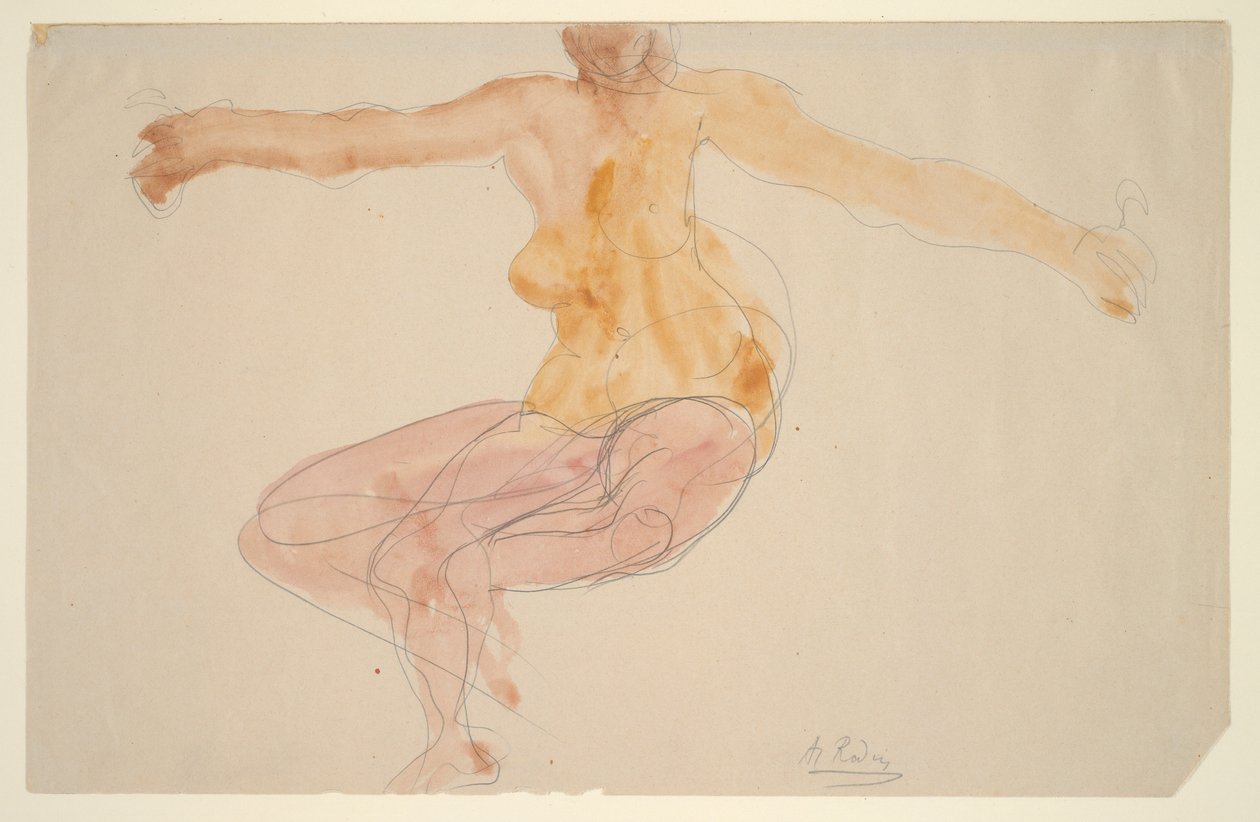 裸体舞蹈 作者 奥古斯特·罗丹（Auguste Rodin）