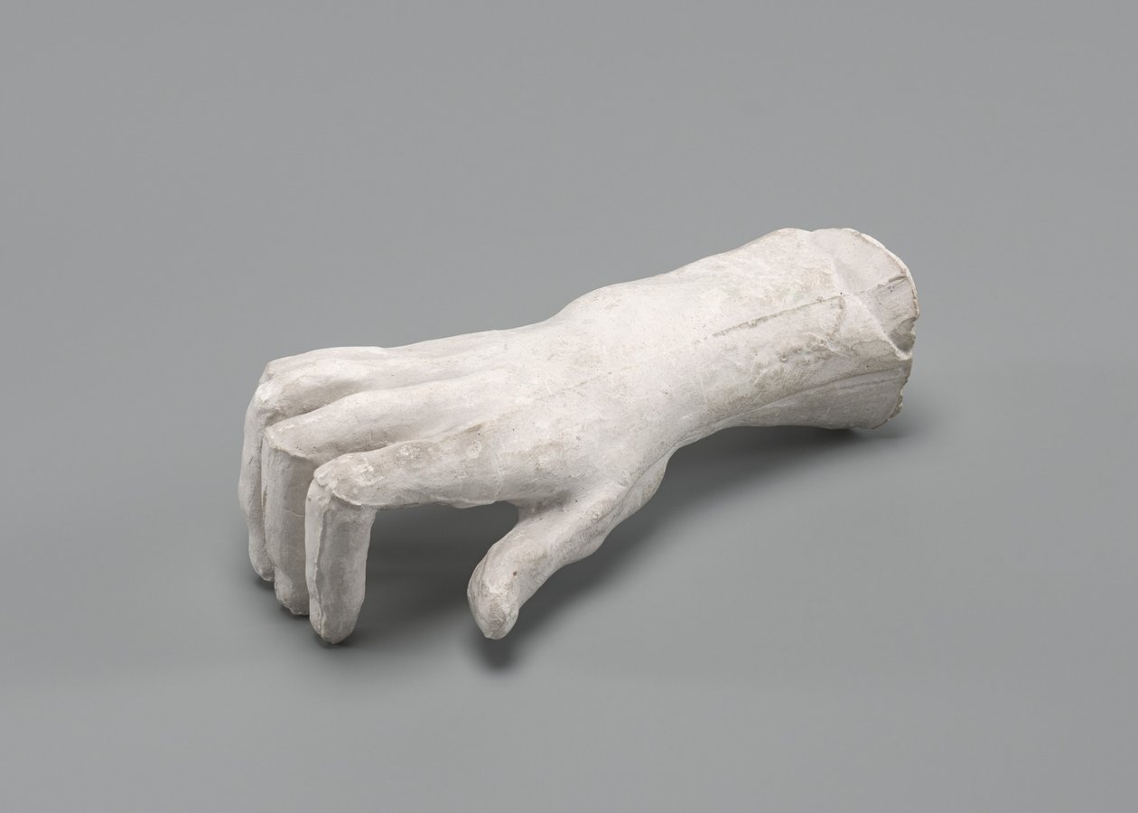 右手，可能是1880年。 作者 奥古斯特·罗丹（Auguste Rodin）