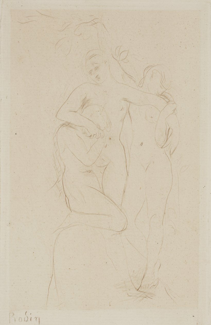 炼狱之魂 作者 奥古斯特·罗丹（Auguste Rodin）