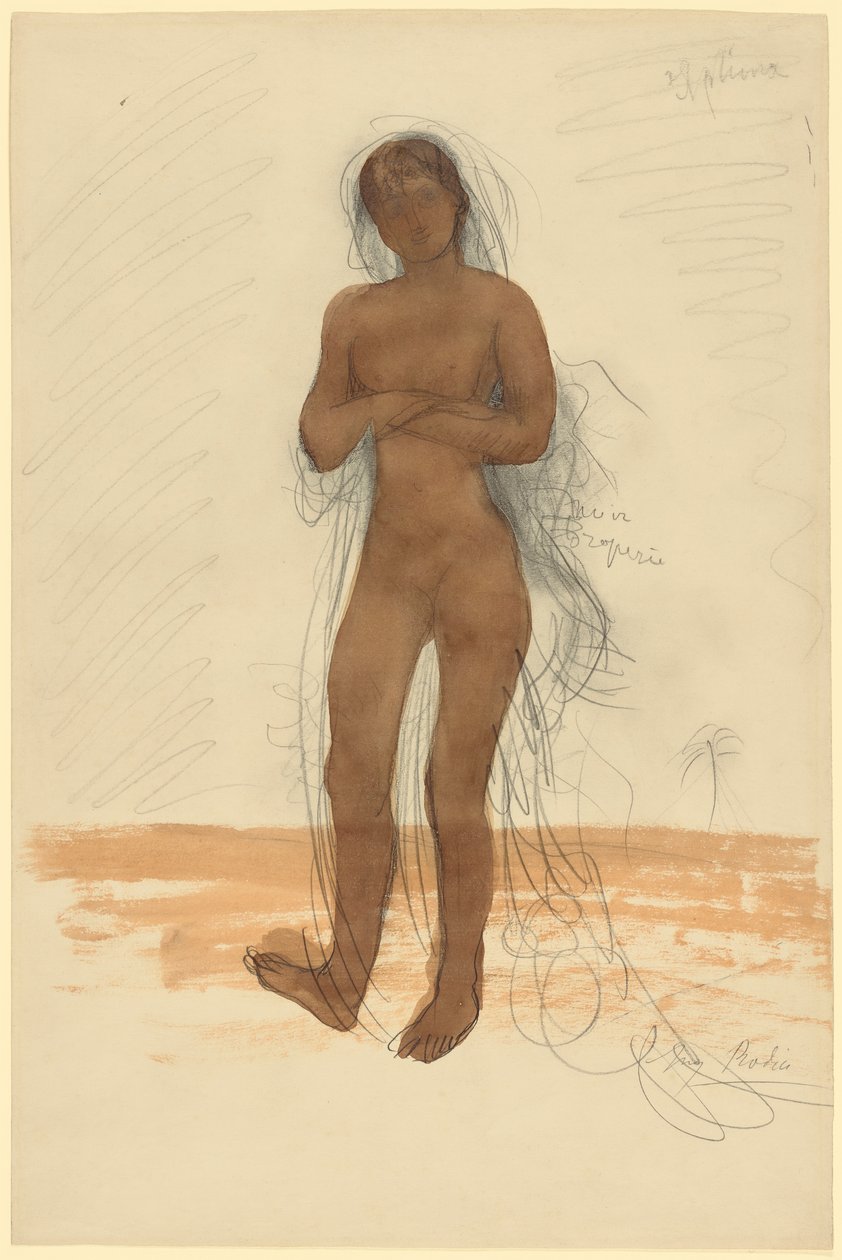 斯芬克斯，c.1898-1900 作者 奥古斯特·罗丹（Auguste Rodin）