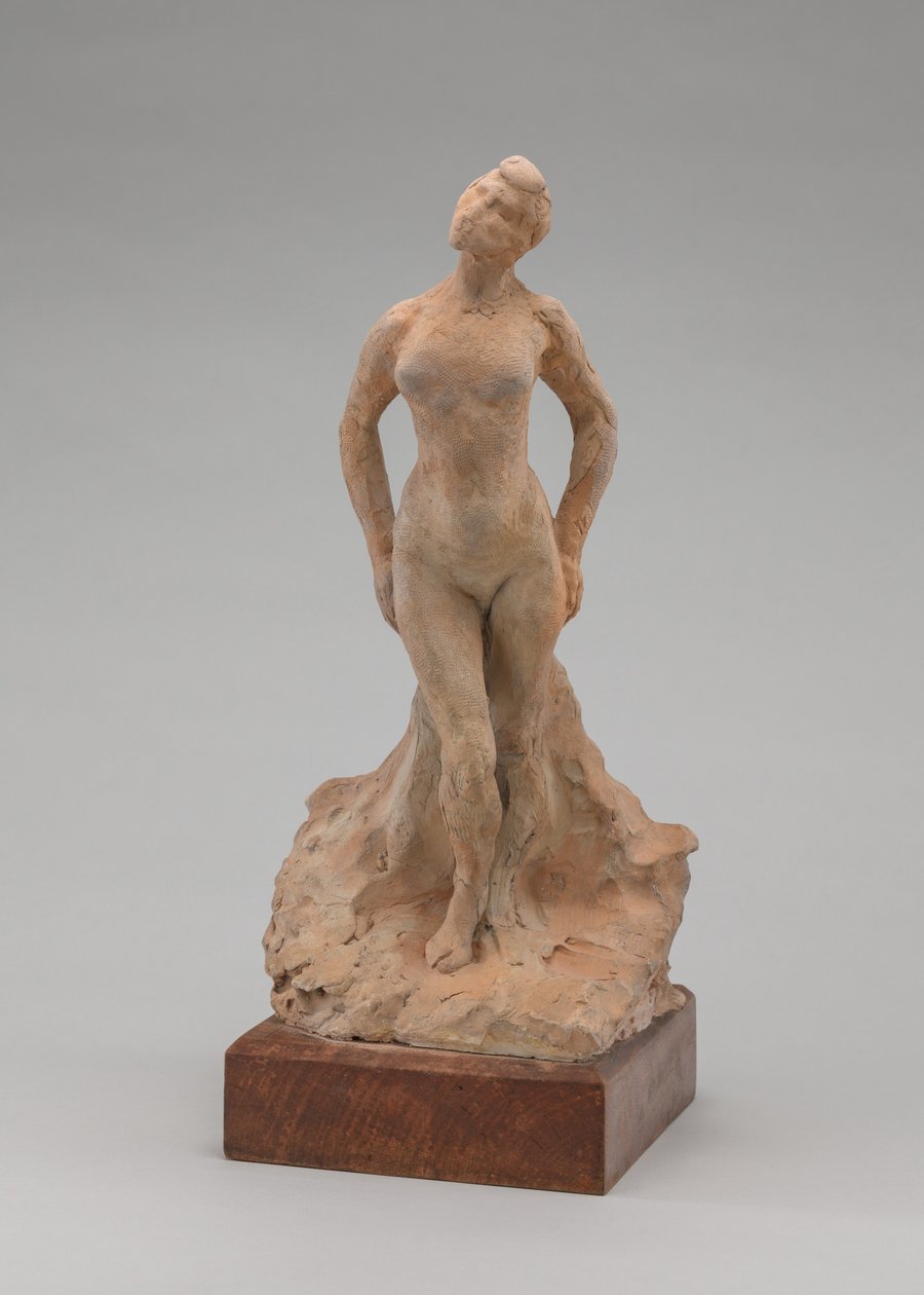 一个女人的雕像，1880年代初。 作者 奥古斯特·罗丹（Auguste Rodin）