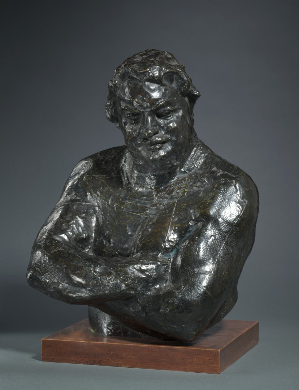 巴尔扎克奥诺雷研究，1891-92年 作者 奥古斯特·罗丹（Auguste Rodin）