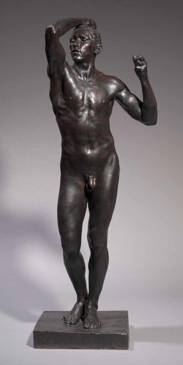 青铜时代，1875-1876年 作者 奥古斯特·罗丹（Auguste Rodin）