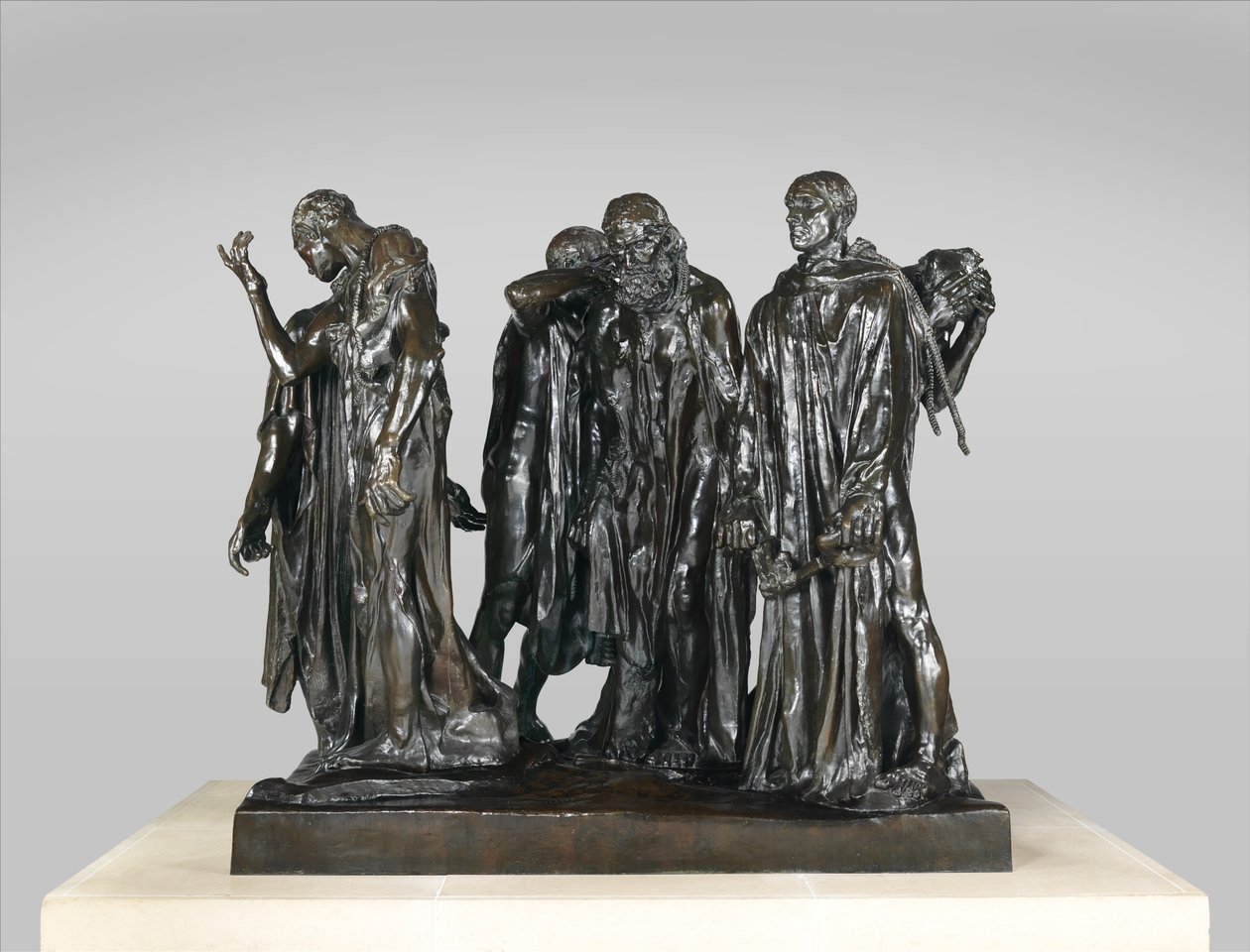 1884-95年的加来城堡 作者 奥古斯特·罗丹（Auguste Rodin）