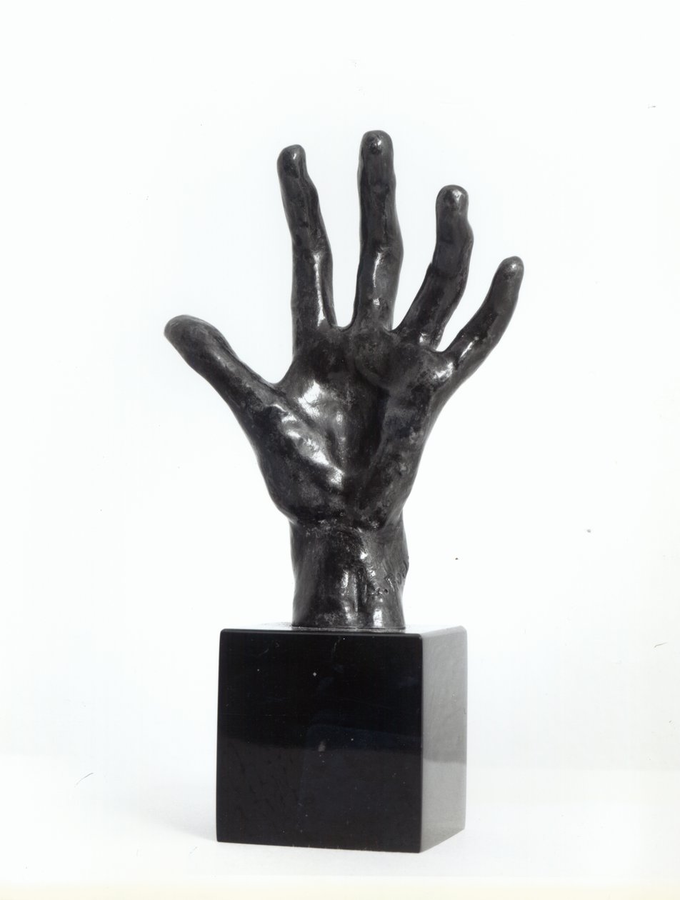 The Hand，由巴黎的Georges Rudier（青铜）演员 作者 奥古斯特·罗丹（Auguste Rodin）