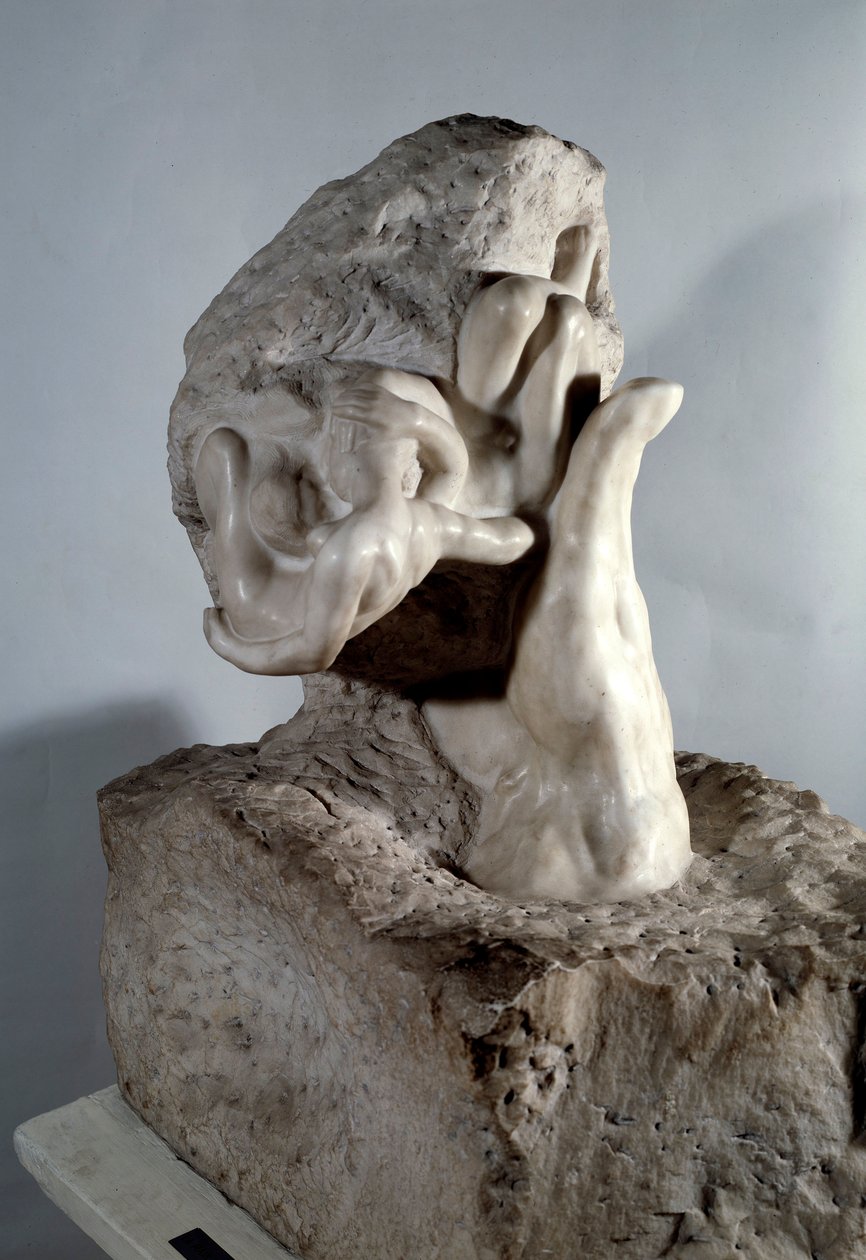 奥古斯特·罗丹（Auguste Rodin，1840-1917）的大理石雕塑 20 世纪巴黎，罗丹博物馆 作者 奥古斯特·罗丹（Auguste Rodin）