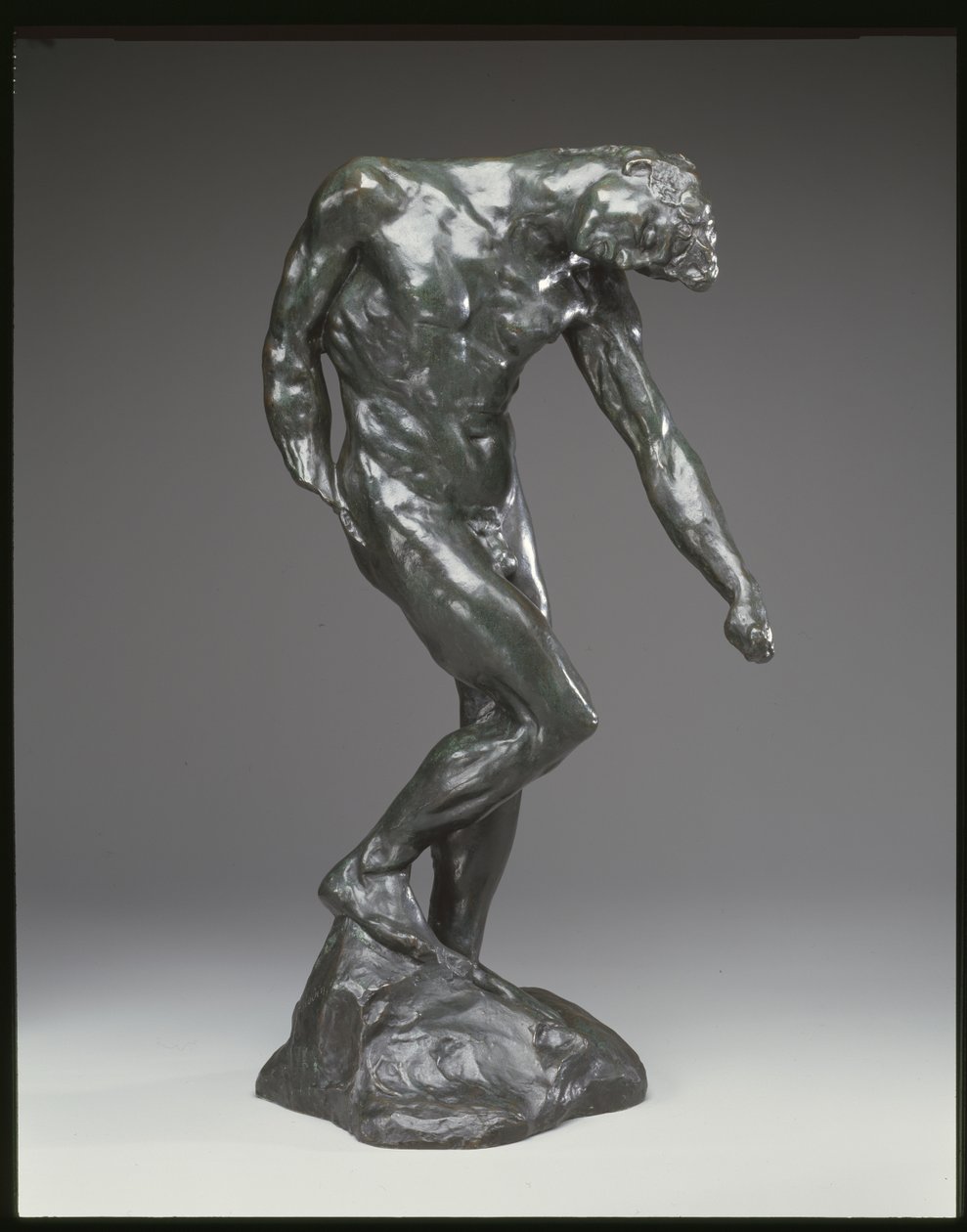 阴影或《地狱之门》中的亚当 作者 奥古斯特·罗丹（Auguste Rodin）