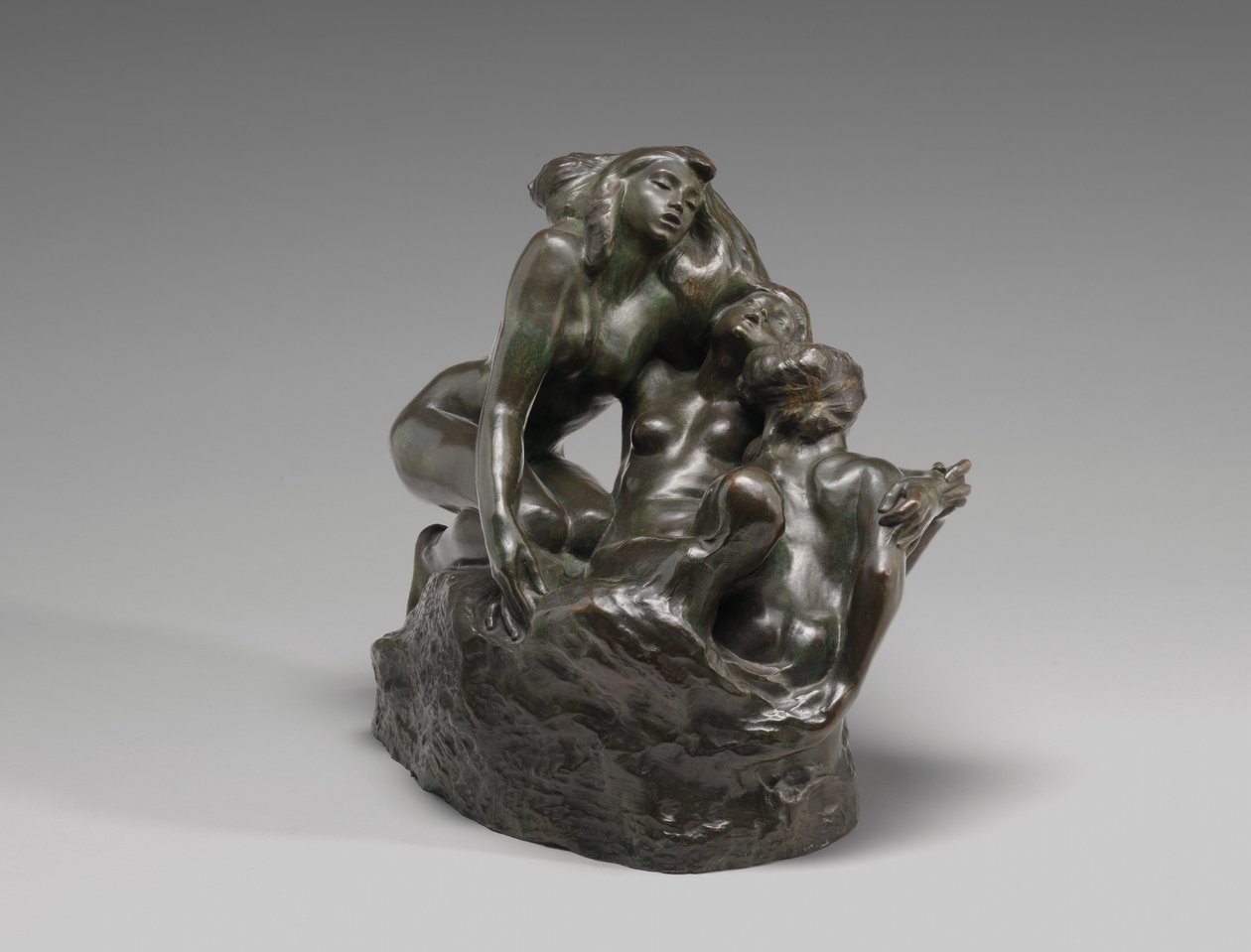 海妖，1887年以前的模型，大概在1900年至1920年铸造。 作者 奥古斯特·罗丹（Auguste Rodin）