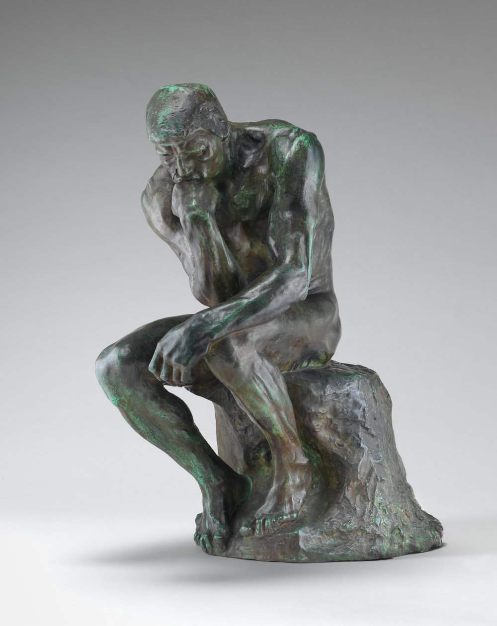 思想者Le Penseur，模型1880，铸造1901。 作者 奥古斯特·罗丹（Auguste Rodin）