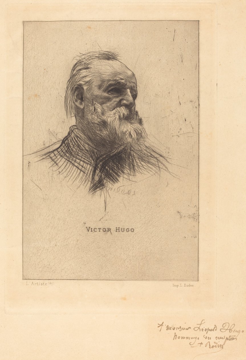 维克多-雨果，《三重唱 作者 奥古斯特·罗丹（Auguste Rodin）