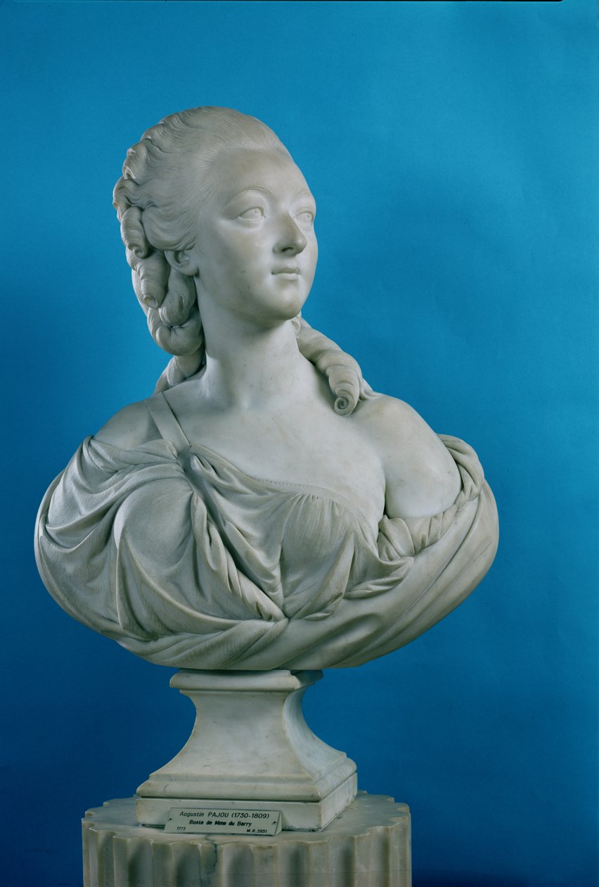 杜巴里伯爵夫人的胸围（1743-93）1773（大理石） 作者 奥古斯丁帕茹
