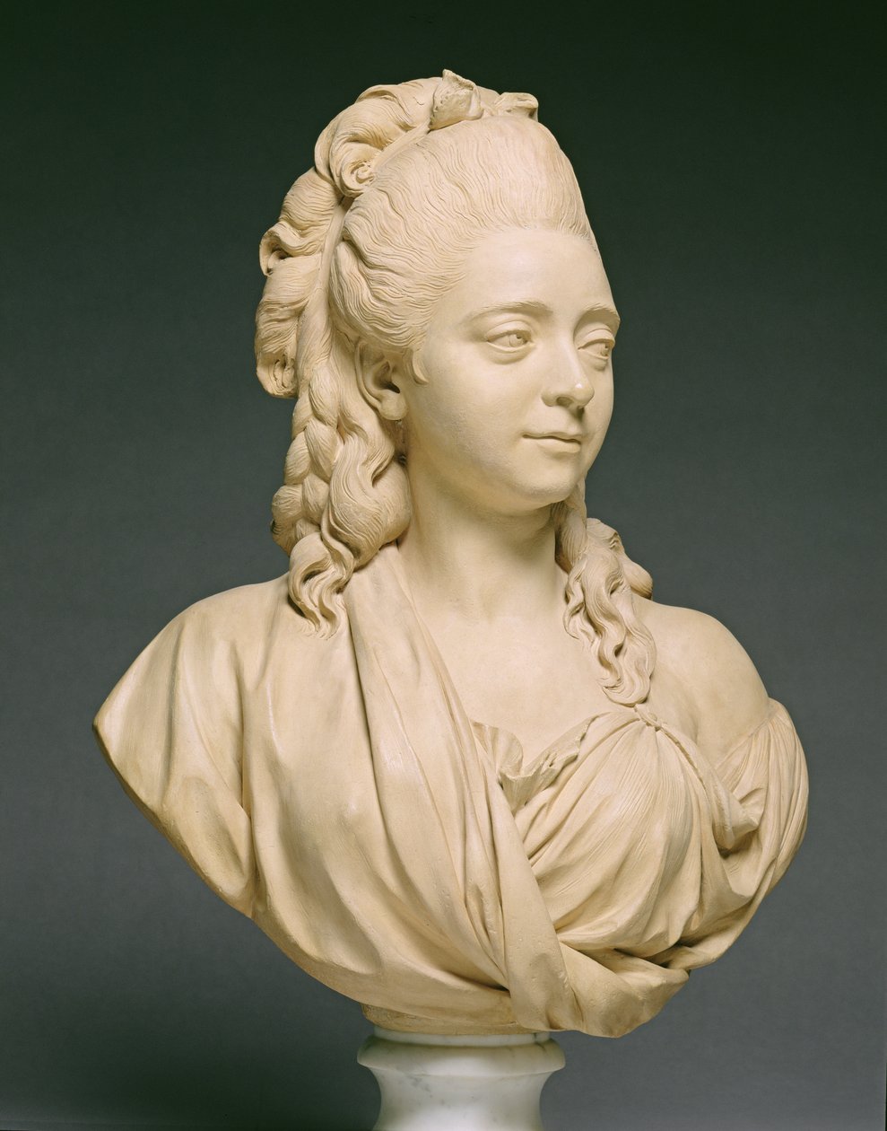 Pajou夫人，没有Angelique Roumier，1777年（兵马俑） 作者 奥古斯丁帕茹