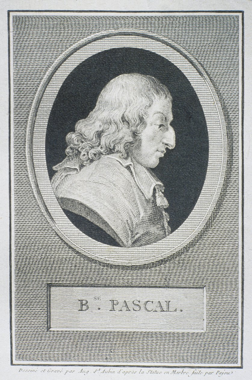 Blaise Pascal（1623-62） 作者 奥古斯丁·德·圣奥宾