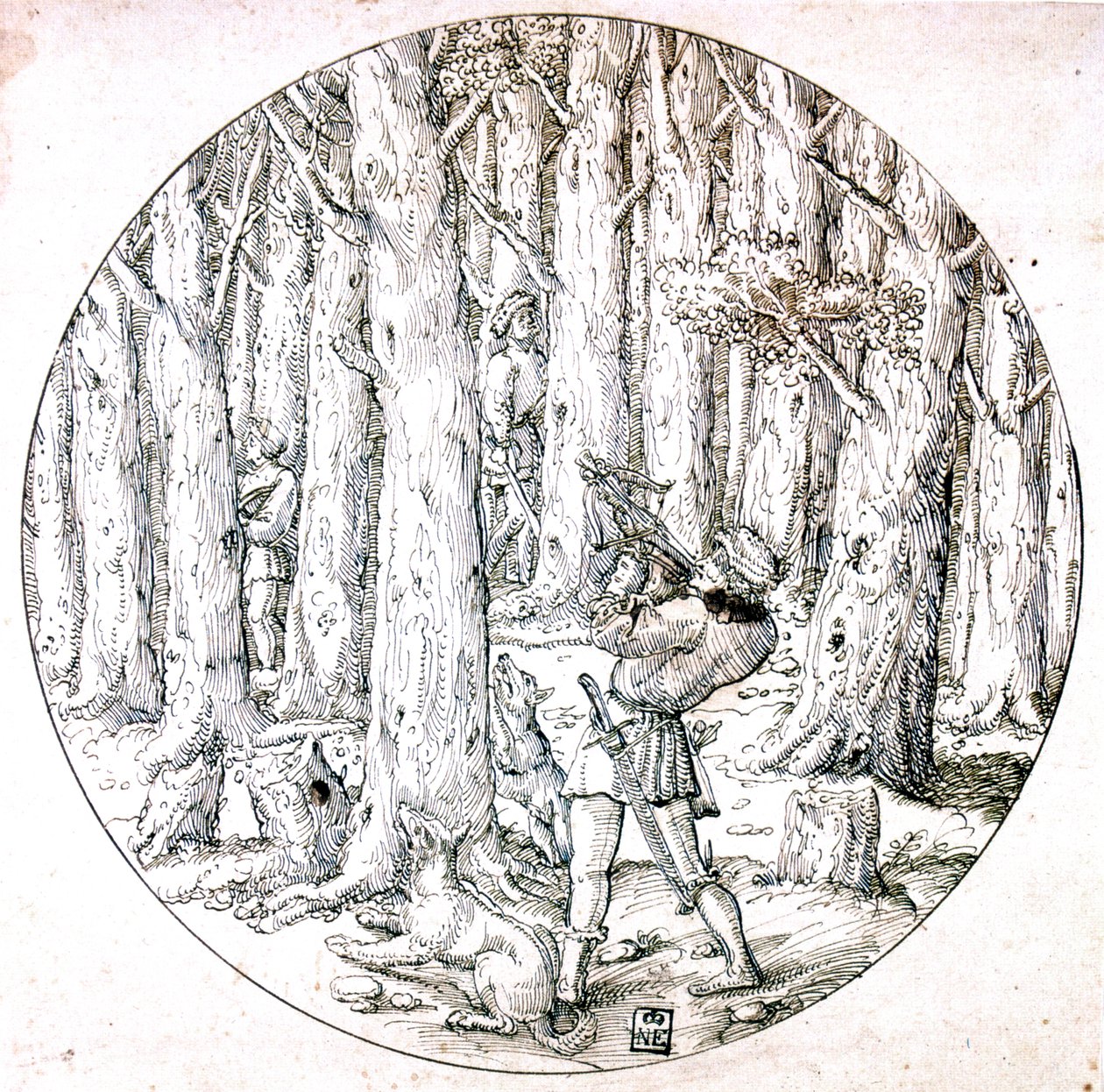 大通（Chase），c1513-1553 作者 奥古斯丁·赫希沃格尔