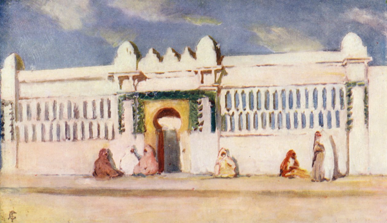 阿尔及尔梅德尔萨酒店（彩色石印版） 作者 奥古斯丁·菲茨杰拉德