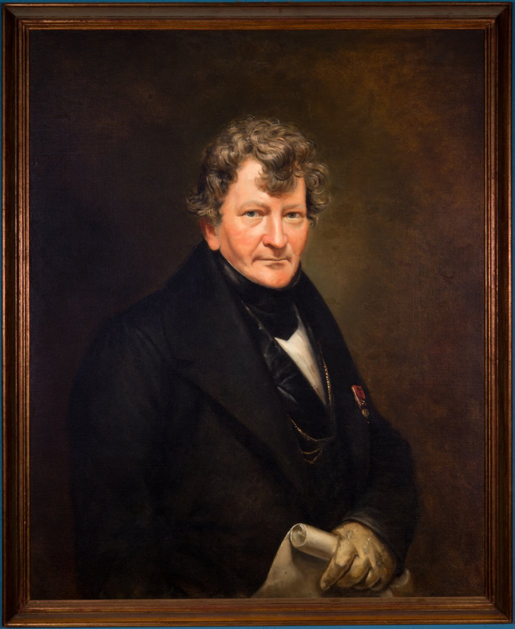 Augusto Müller - Retrato de Grandjean de Montigny (1843) 作者 奥古斯托·穆勒（Augusto Muller）