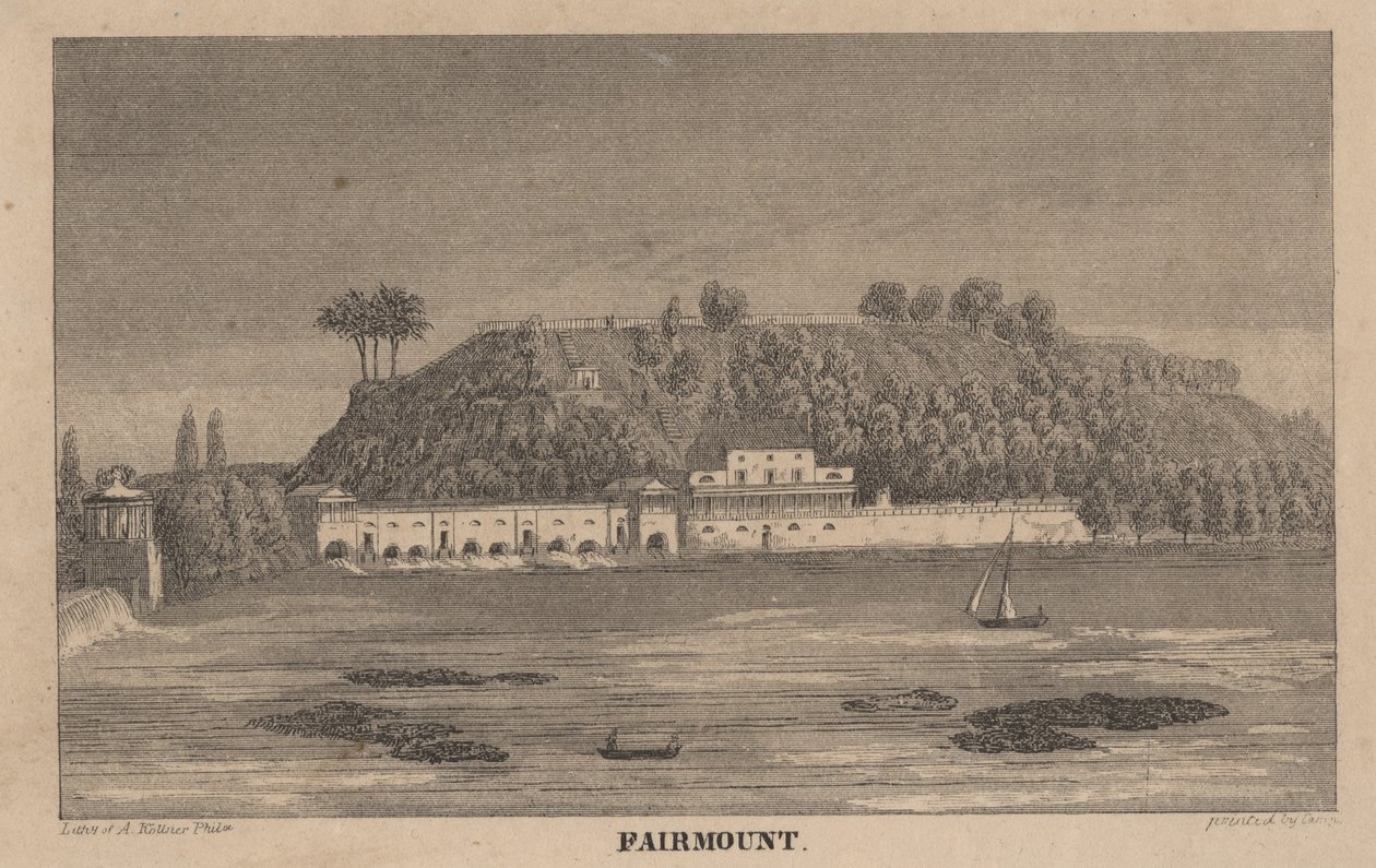 费尔芒特，c.1848 作者 查尔斯·亨利·约瑟夫·莱克特