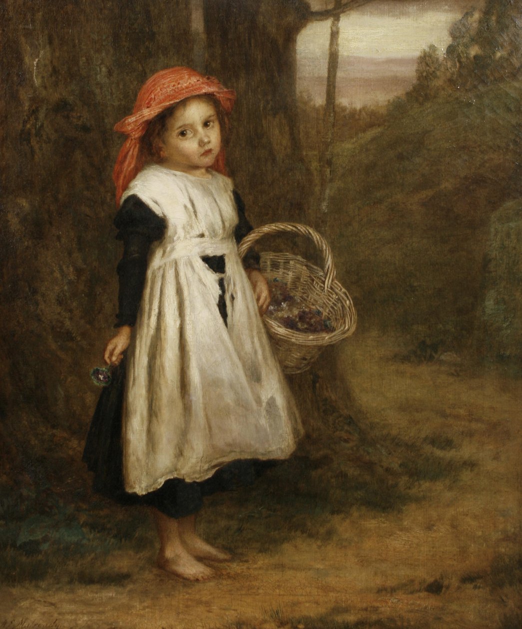 卖紫罗兰的小贩 作者 奥古斯都（Augustus）Edwin Mulready