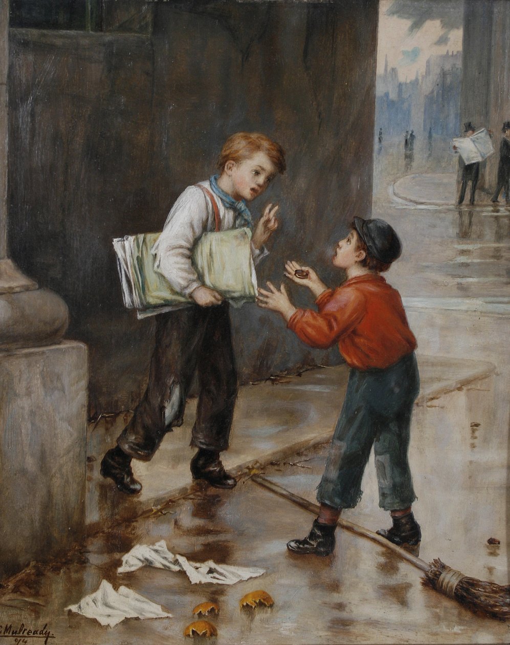 瞬间的幸运 作者 奥古斯都（Augustus）Edwin Mulready