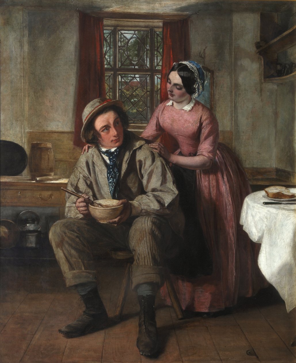 查尔斯·狄更斯（Charles Dickens）饰演查尔斯·科尔德斯特尔爵士，1850年 作者 奥古斯都·利奥波德蛋